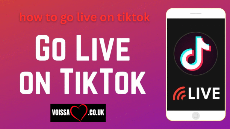 how to go live on tiktok